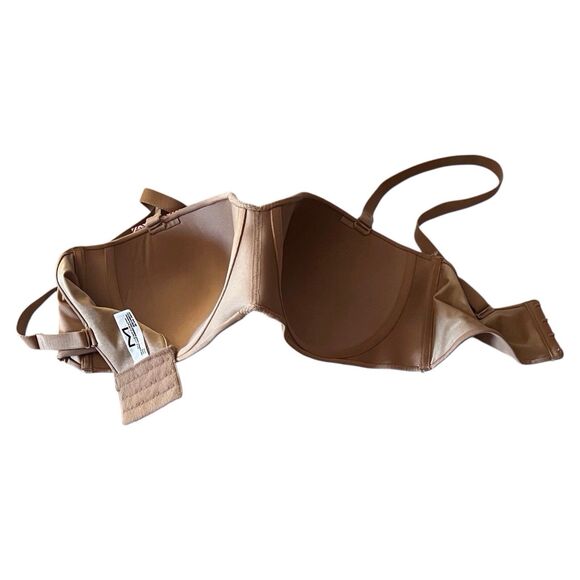 Maidenform Wireless Strapless Bra Women 38DDBeige ComfortGrip Convertible SE0015 - Picture 3 of 14